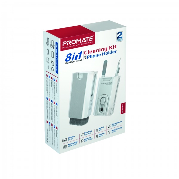 Набор для чистки Promate ShineKit 8-в-1 (shinekit) 