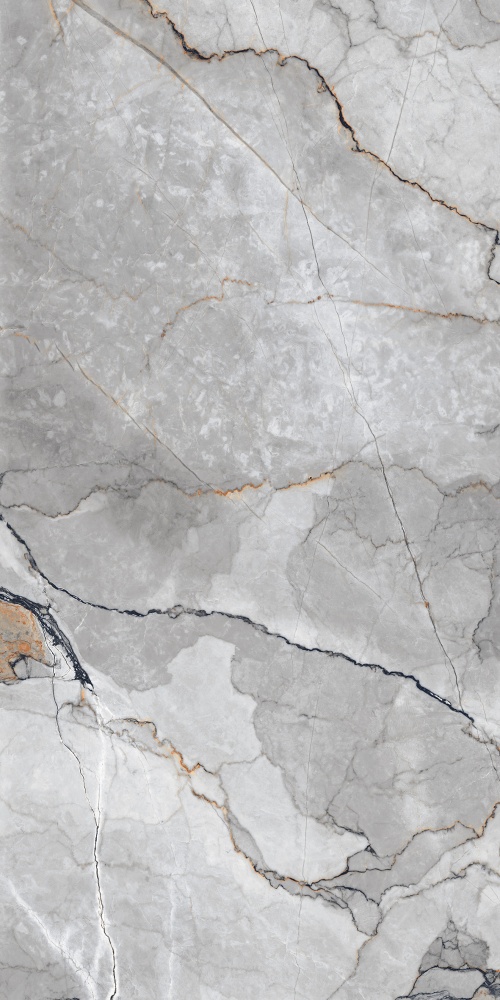 Плитка Cerossa Ceramica MARMO SILVESTRE GRIS polished 60х120 см