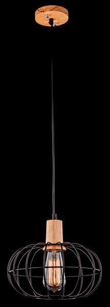 Підвіс Strotskis Carlos 1x40 Вт E14 дерево світле 50076/1 