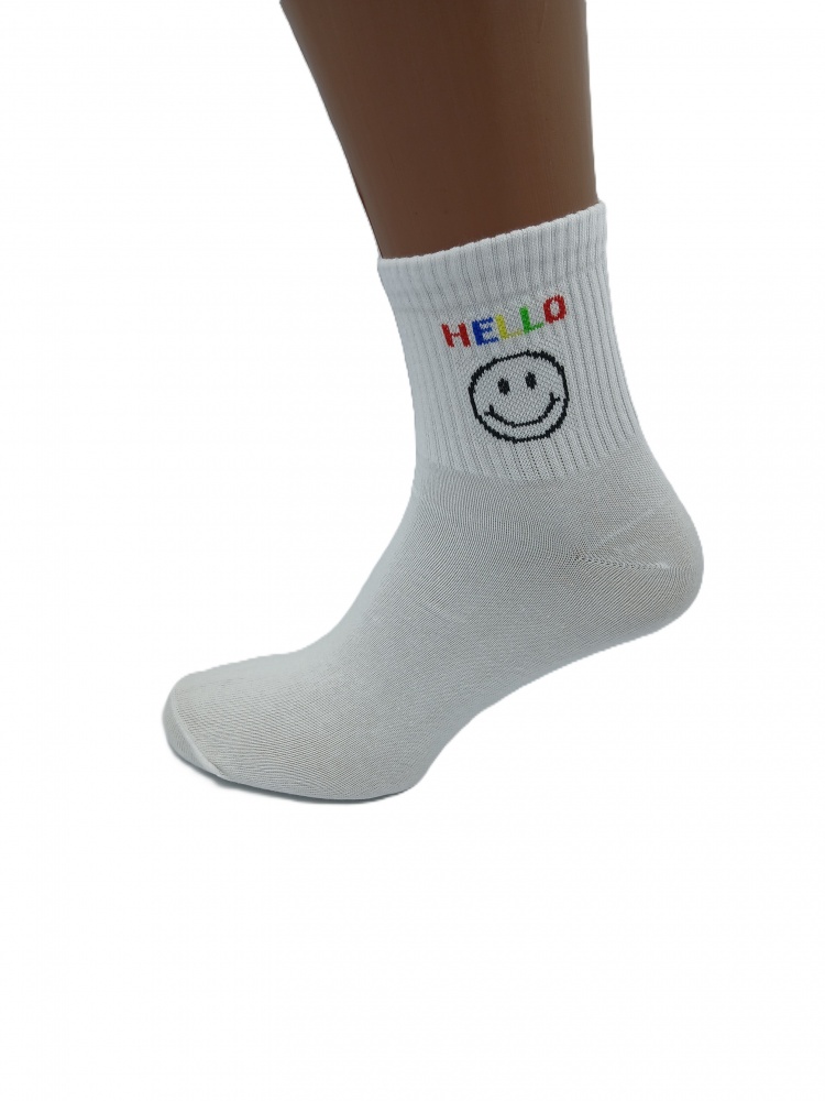 Шкарпетки Cool Socks р.38-42 білий із малюнком 1 шт.