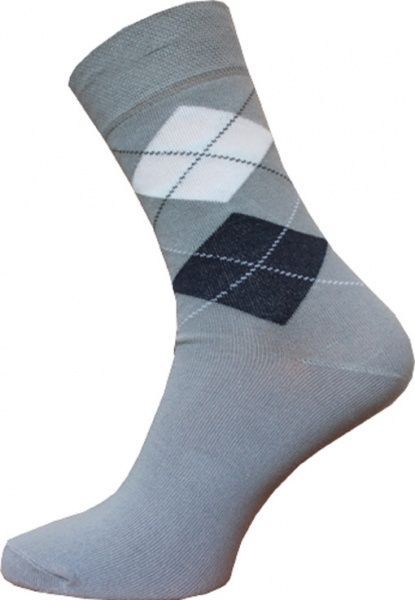 Носки мужские Conte CLASSIC (середньої довжини) р. 25 р светло-серый 