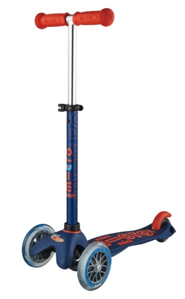 Самокат Micro Mobillity Systems Mini Micro deluxe navy blue темно-синий ММD073 