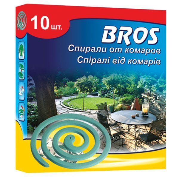 Спіраль від комарів Bros 10 шт.
