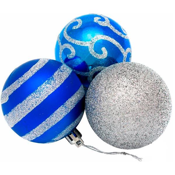 Набор пластиковых шаров N4B-7006S-B/S 6 шт