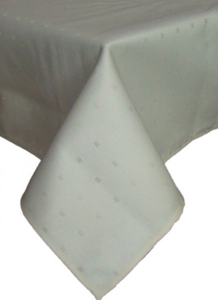 Скатерть Кубики 40-20/00 140x140 см молочный Эдельвика 