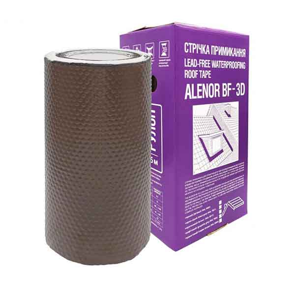 Лента Alenor примыкания BF-3D 300 мм x 5 м коричневая