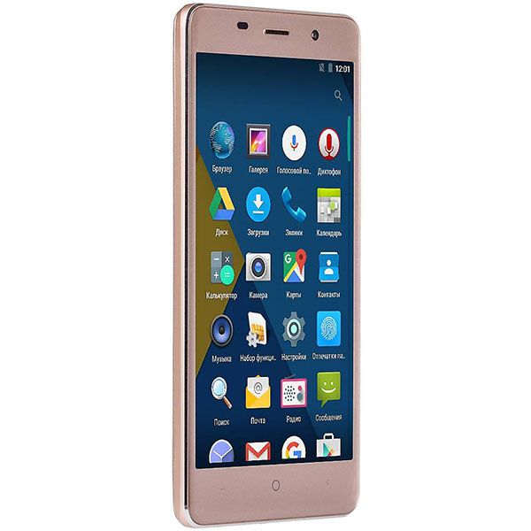 Смартфон Bravis A504 Trace gold