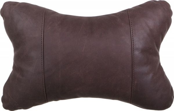 Подушка-подголовник Kerdis Standart коричневая кожа 