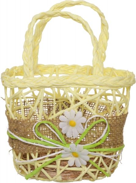 Кошик 19х9х21 см жовтий B9021-3-1 