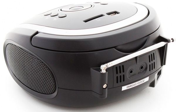 Магнитола Mystery BM-6004UB black/silver