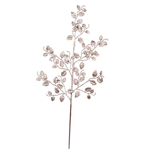 Веточка декоративная YES! Fun золото глиттер 65 см 973865 