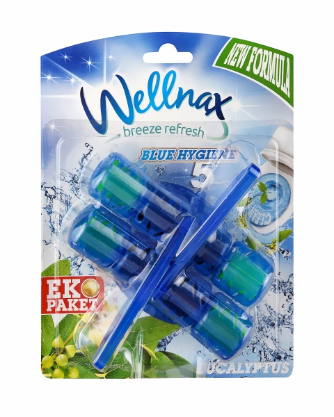 Туалетный блок Wellnax Эвкалипт 2х50 г 