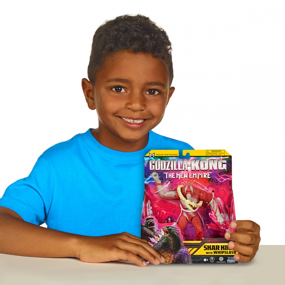 Фігурка Godzilla vs. Kong Скар Кінг зі зброєю 35205