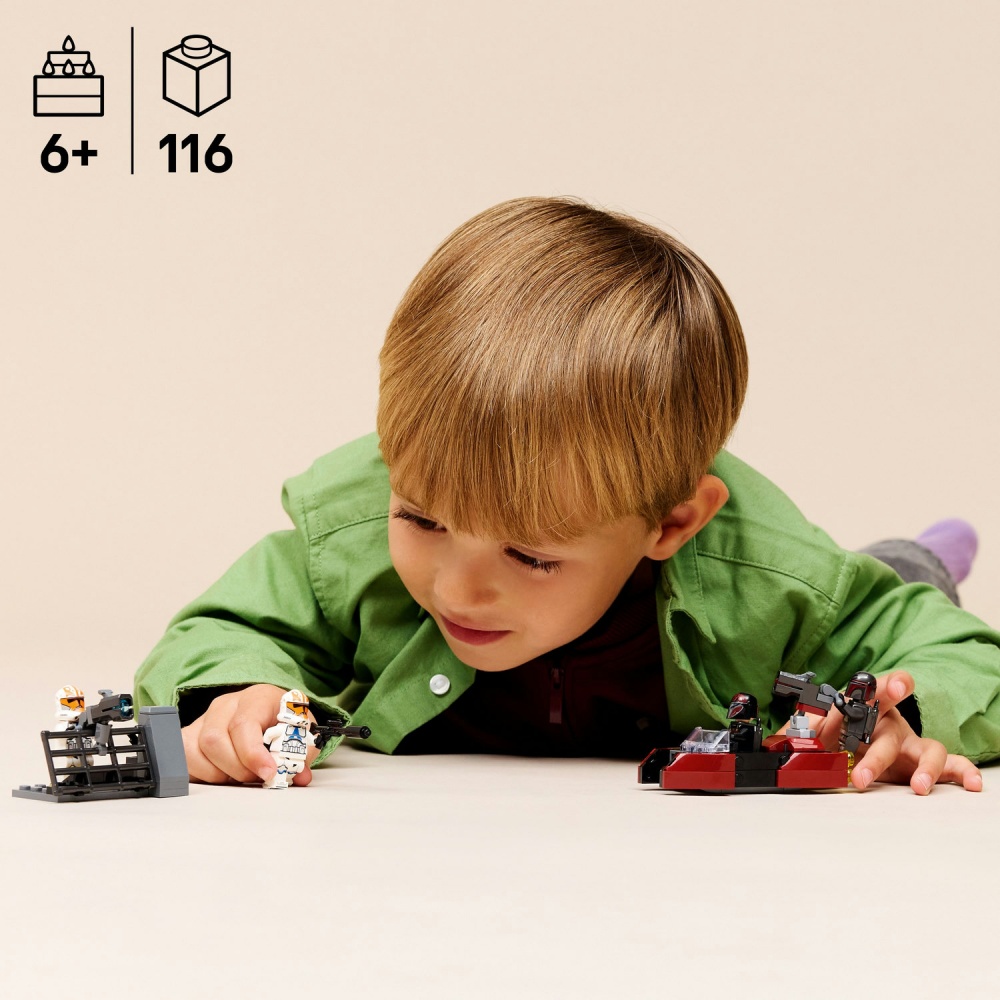 Конструктор LEGO Star Wars Боевой комплект «Осада Мандалора» 75449