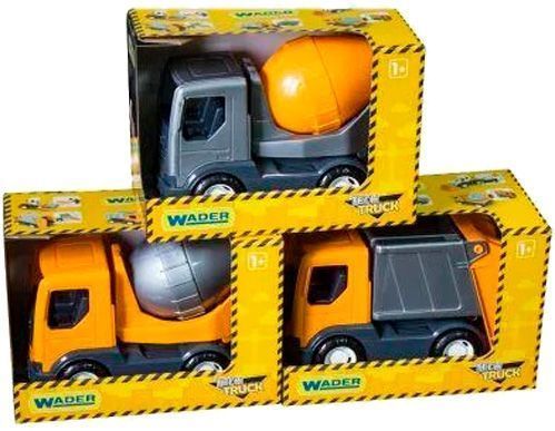 Автомобіль Wader Tech Truck в коробці 3 моделі