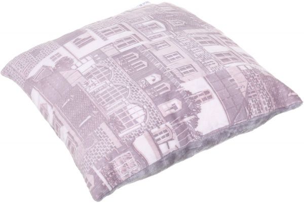 Подушка декоративная Montmarte 45x45 см фиолетовый с белым La Nuit 