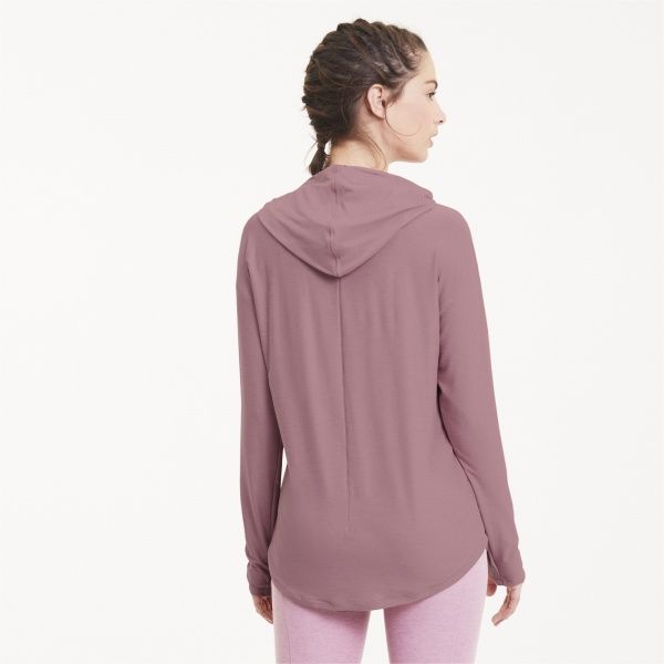 Джемпер Puma Studio Knit Hoodie 51951301 р. M розовый