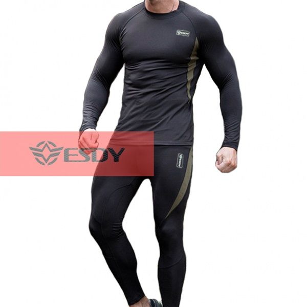 Термобелье ESDY Быстросохнущее XXXL черный