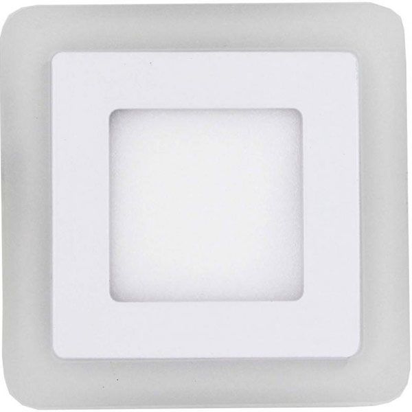 Светильник точечный Blitz с LED-подсветкой 12 Вт 4000 К белый PRD S 2067 S 12+4W WH 