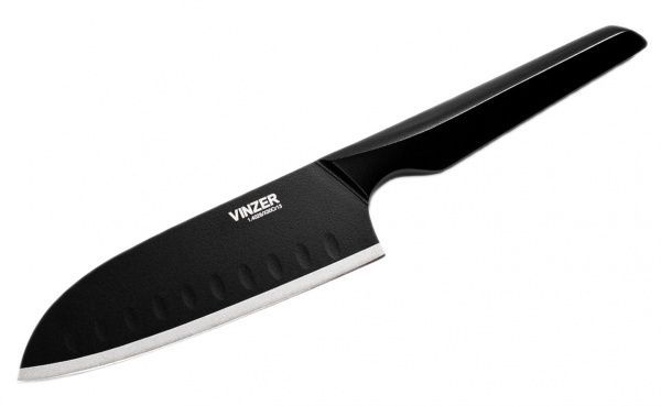 Ніж сантоку Geometry Nero line 89301 14 см Vinzer 