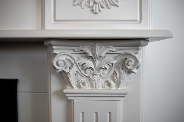 Камінокомплект ASTRA FLAME Сатурн White + Прометей