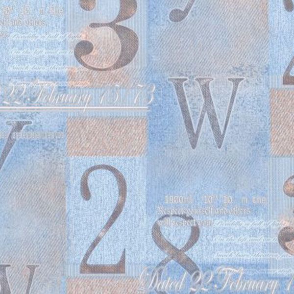 Славянские обои Gracia В66.4 Цифры 6512-03 0.53x10.05 м