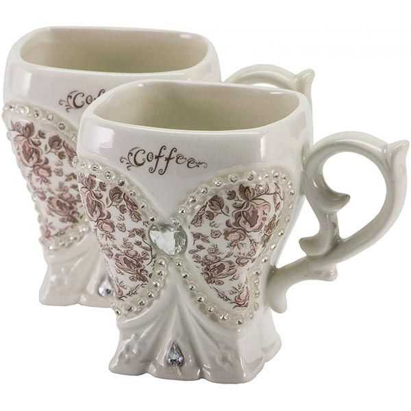 Набор чашек Мильфльор с блюдцами 2 шт