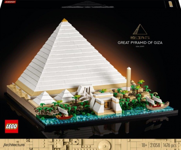 Конструктор LEGO Architecture Піраміда Хеопса 21058