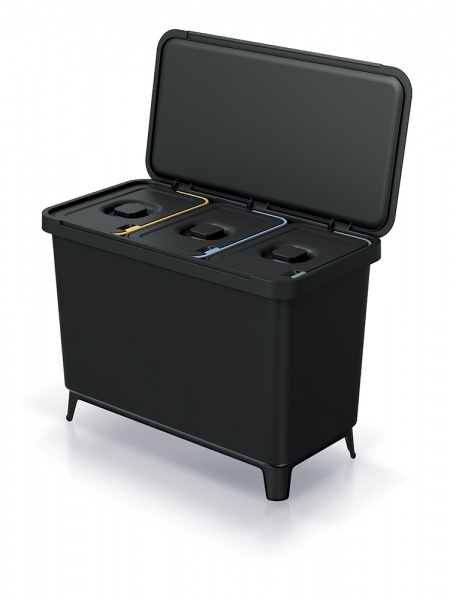 Контейнер для мусора PRP Systema 30 л черный 62776-411