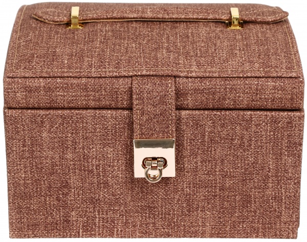 Шкатулка для украшений персиковый 19,5х13х16 см CX1643 Cassy