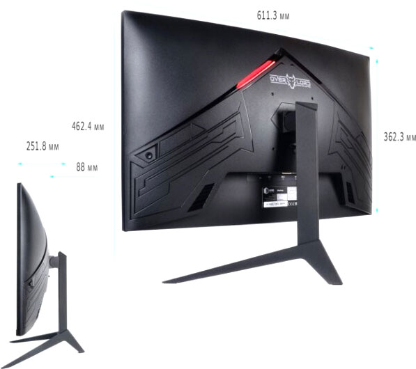 Монітор QUBE Overlord 27