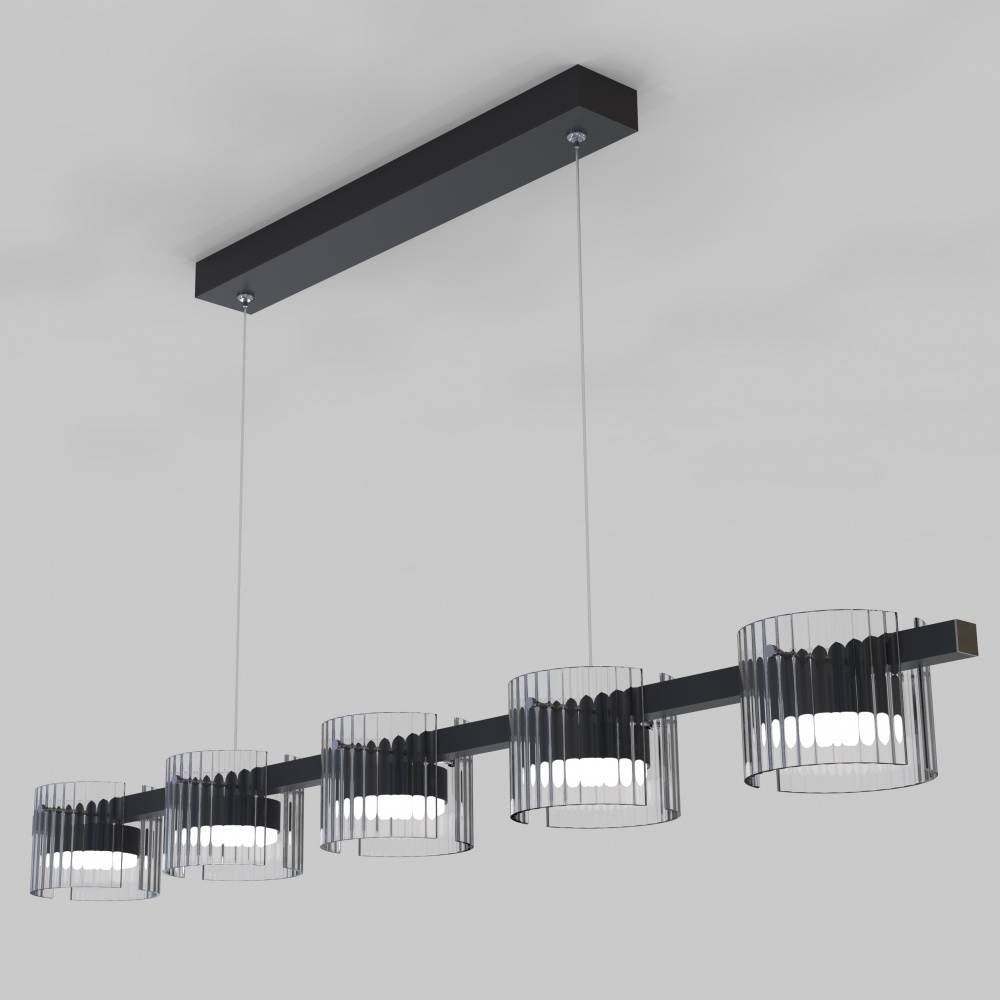 Светильник подвесной Hopfen STARK SKYER-GX-5-PD BK 5x/GX53 черный