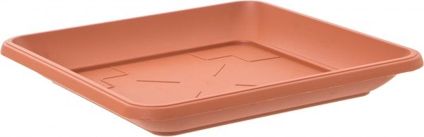 Подставка для цветов 35х35 см 35х35x5 см терракот 