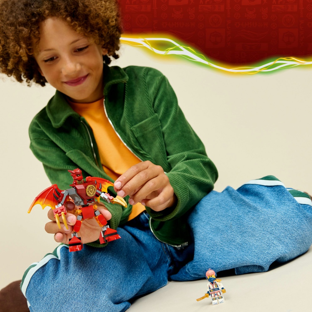 Конструктор LEGO NINJAGO Боевой набор работа Дракона Кая 71851