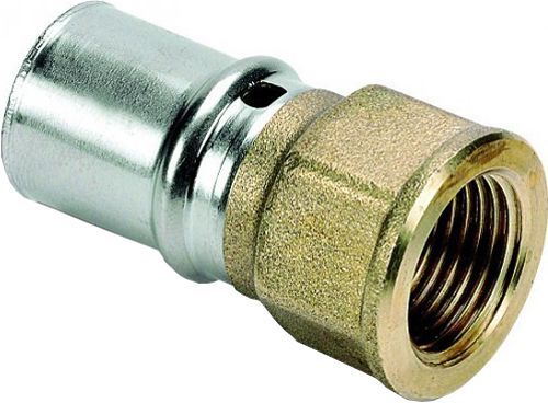 Переходник прямой ВН Bonomi (пресс) O20 х 1 В Idrosanitaria