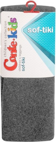 Леггинсы Conte-Kids Sof-Tiki 000 13С-82СП р.128-134 темно-серый 