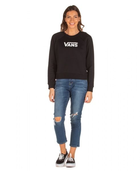 Джемпер Vans FLYING V FT BOXY CREW VA47THBLK р. M черный
