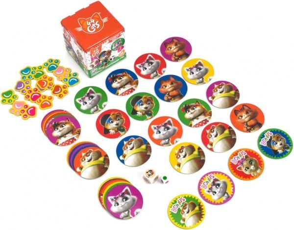 Игра настольная Vladi Toys Хватай за хвост 44 Кота VT8022-07