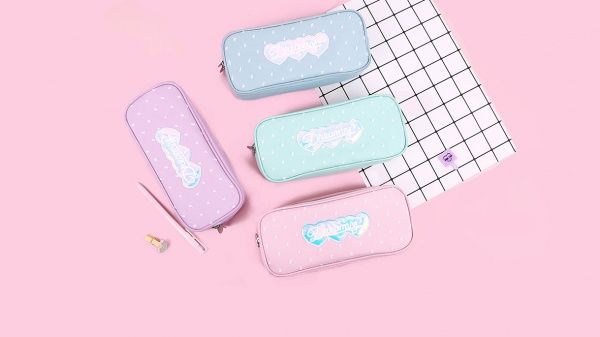 Пенал каркасный Free life золотой