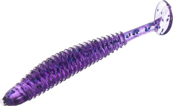 Приманки для ловли рыбы Гангста Шад 50 мм 10 шт. виолет