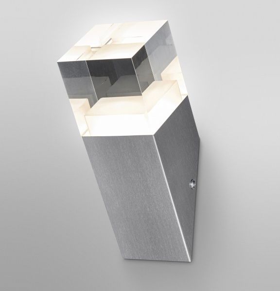 Світильник настінний Ledvance скошений Crystal Torch серії Endura Style 4,5 Вт IP44 сталевий 