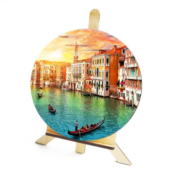 Пазл дерев'яний Сонячна Венеція 300х300 мм ZABAVA 
