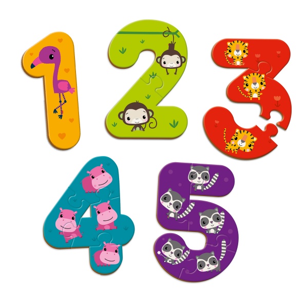 Пазли Vladi Toys Maxi puzzles Мої перші цифри VT1711-07