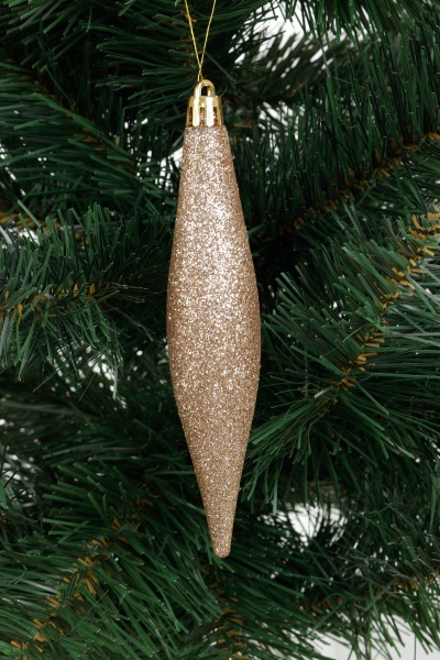 Набір ялинкових іграшок Бурульки 4 шт. 15 см різнокольоровий