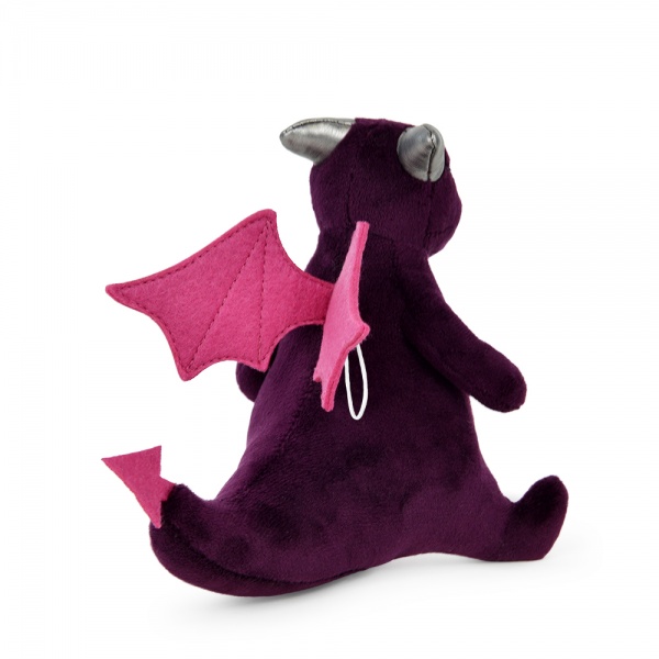 Игрушка-брелок WP Merchandise Дракон Кира 15 см бордовый FWPKCHNKIRA23BR00