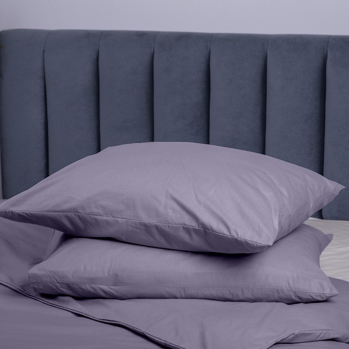 Комплект постільної білизни Mono 1.5 фіолетовий Luna