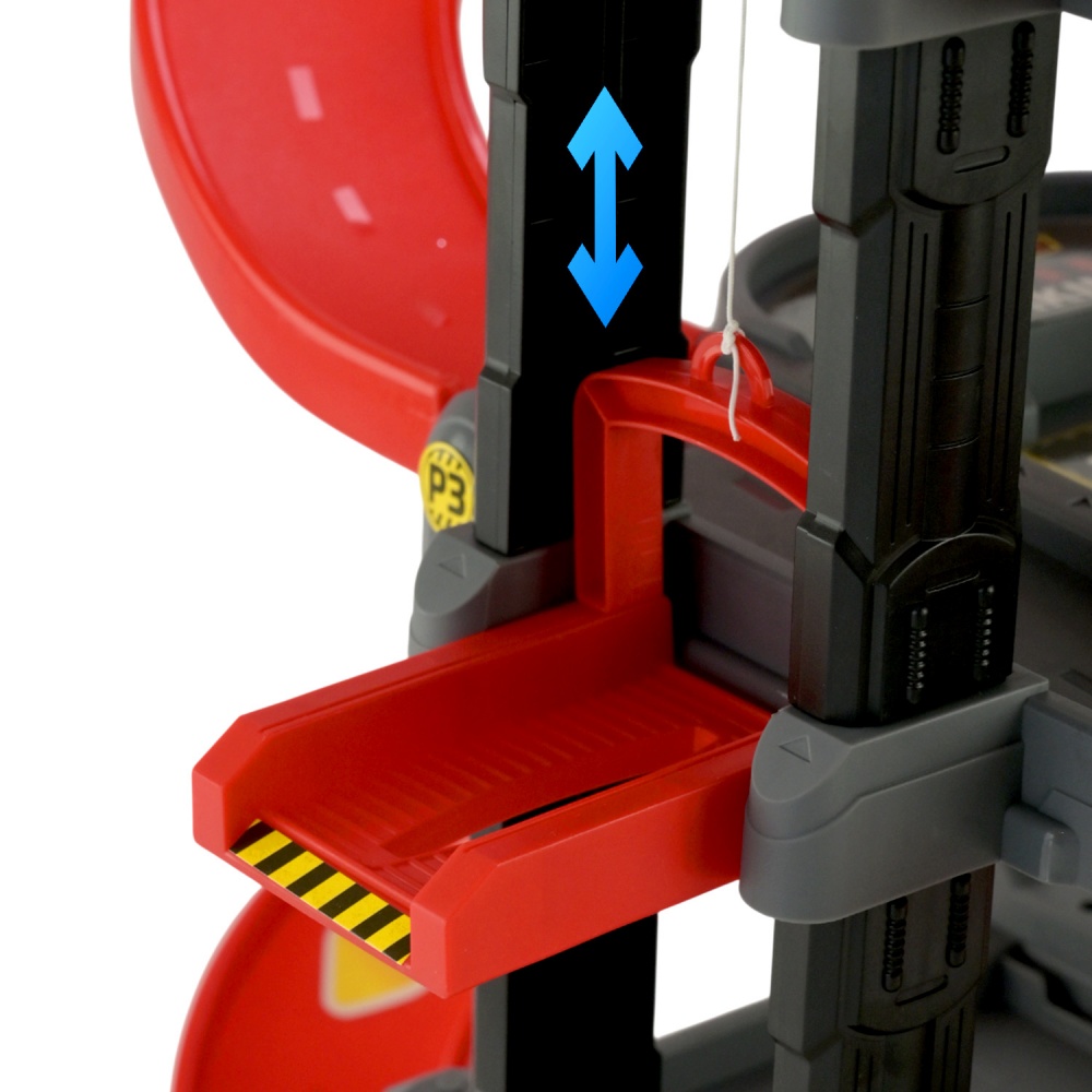 Игровой набор Shantou Паркинг с машинками и вертолетом 731