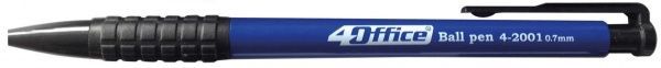 Набір ручок кулькових 4Office 4-2001 2 шт. сині 