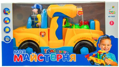 Машинка Shantou музична Моя майстерня 18 предметів KI-7037