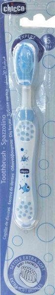 Зубная щетка Chicco (голубая) мягкая 1 шт.